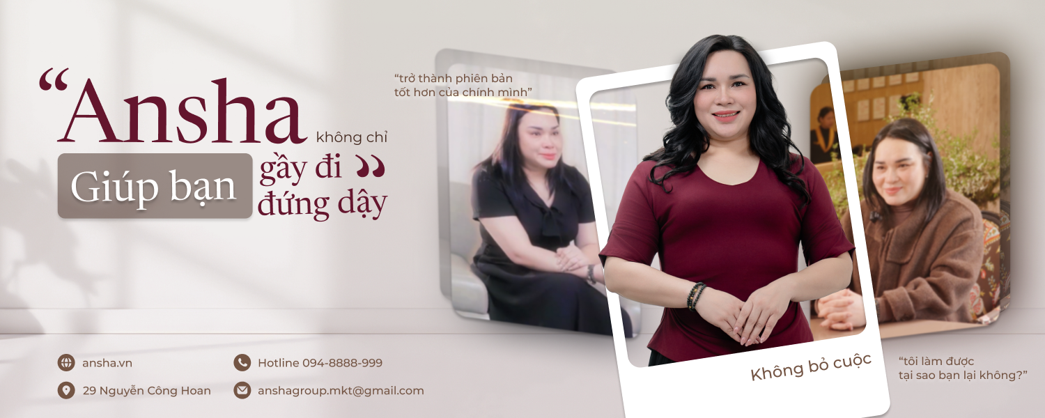 Ansha không chỉ giúp bạn gầy đi, Ansha giúp bạn đứng dậy
