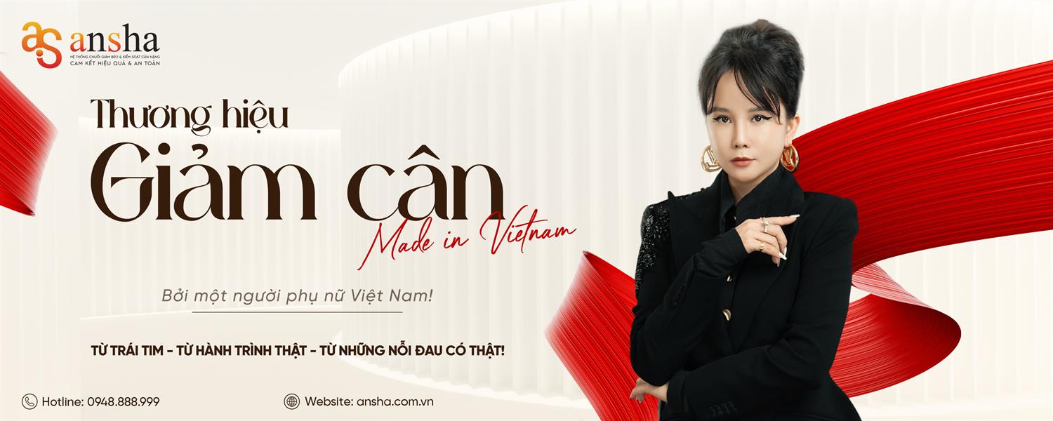 Thương hiệu giảm cân Ansha - Made in Việt Nam