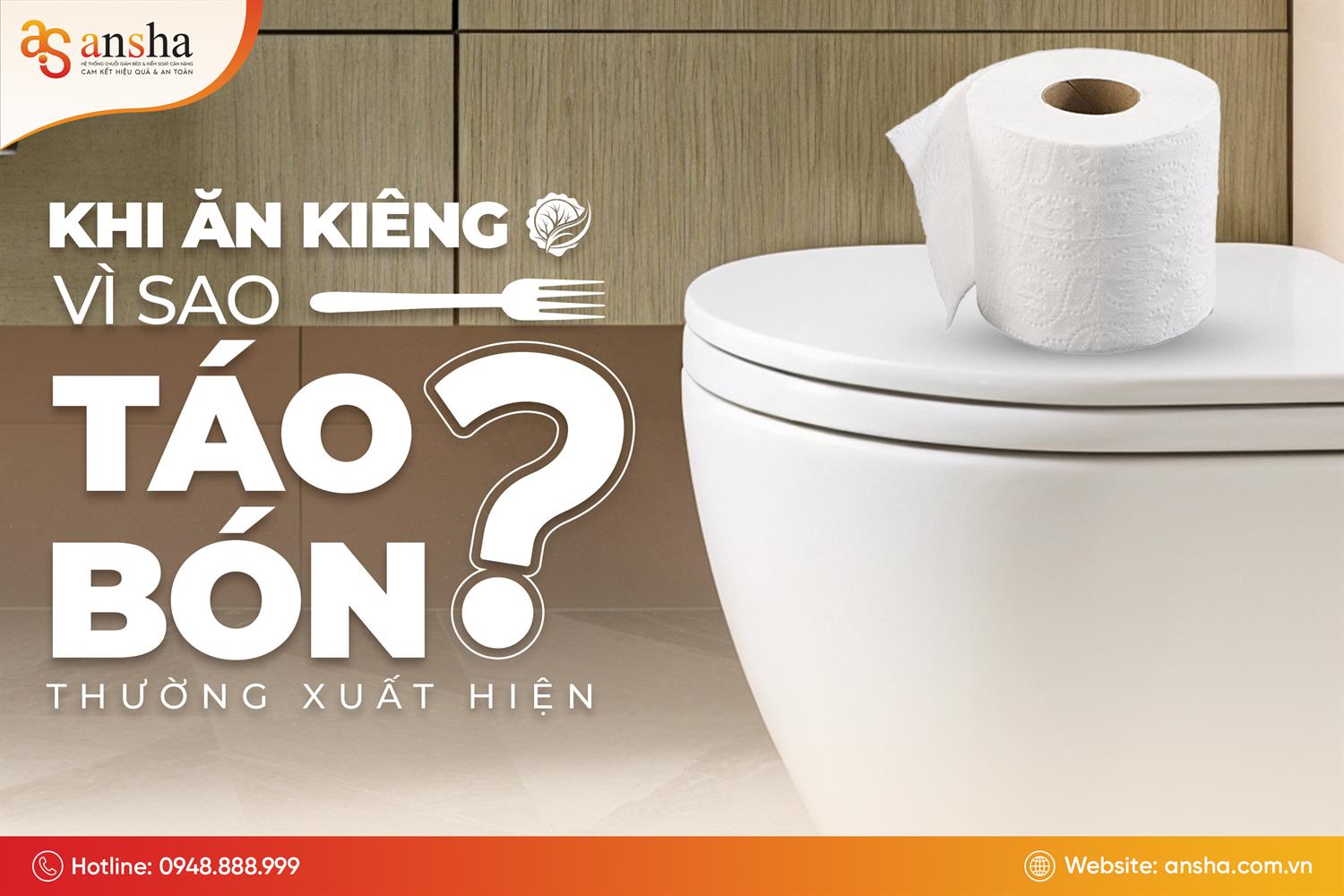 Táo bón khiến nỗ lực giảm cân trở nên bế tắc?