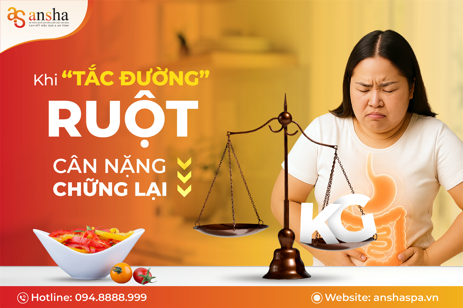 Táo bón - “thủ phạm” khiến bạn mãi không giảm được cân!