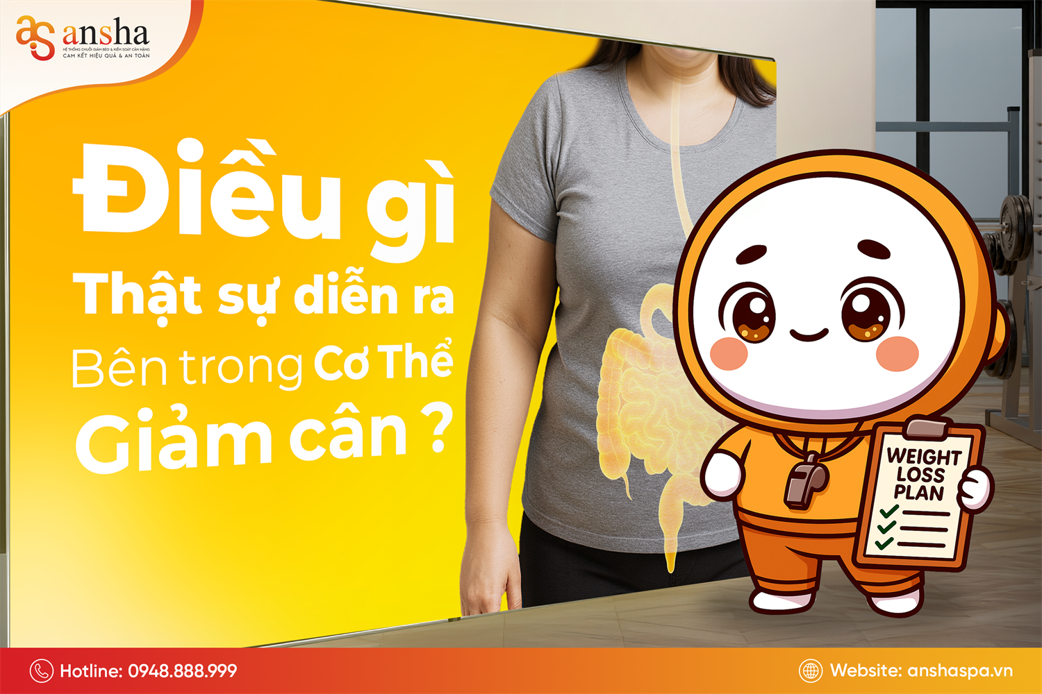 Bên trong cơ thể khi giảm cân, điều gì thật sự diễn ra?