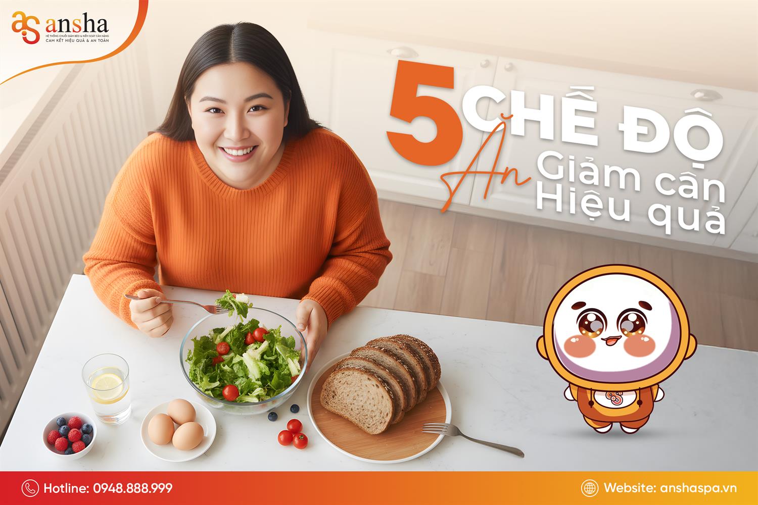 5 Chế Độ Ăn Giảm Cân Hiệu Quả, Lành Mạnh Và Khoa Học