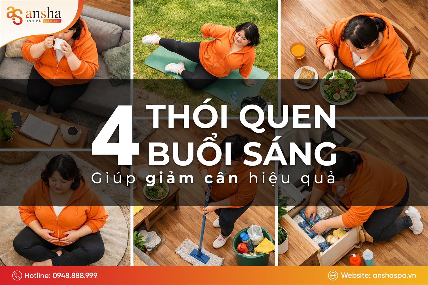 4 Thói Quen Buổi Sáng Giúp Hỗ Trợ Giảm Cân Hiệu Quả