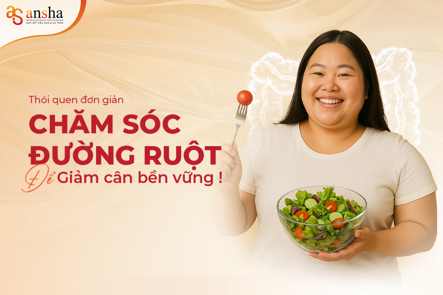 Thói quen đơn giản chăm sóc đường ruột để giảm cân bền vững