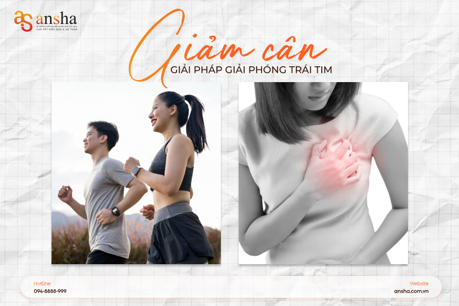 Giảm cân - giải pháp giải phóng trái tim